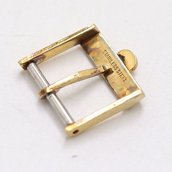 オメガ 尾錠 14ｍｍ用 ゴールドカラー メンズ|レディース 腕時計用 2000000 NSK IKE