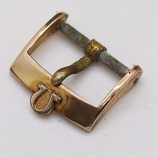 オメガ 尾錠 ゴールドカラー 16 mm用 メンズ腕時計 2000000 NSK SMZ