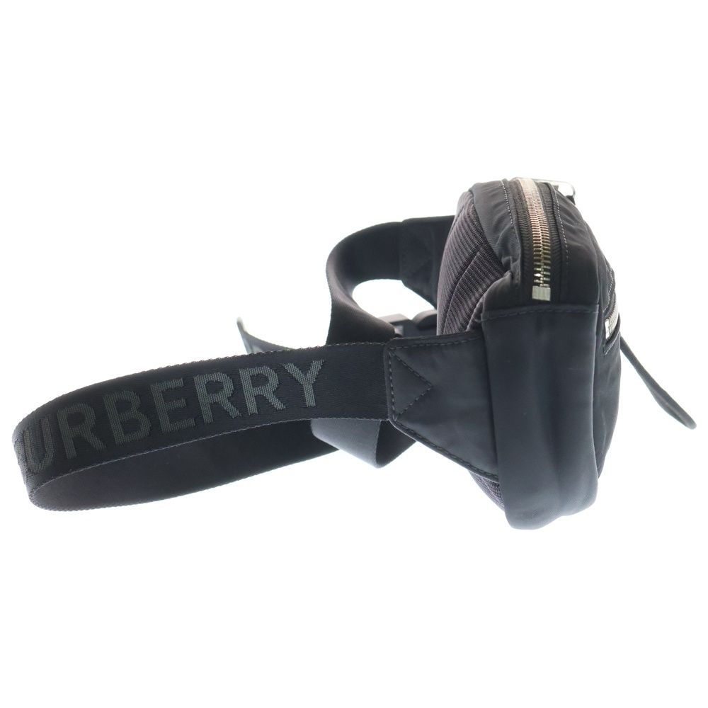 BURBERRY (バーバリー) キャノン ミニウエストバッグ ブラック