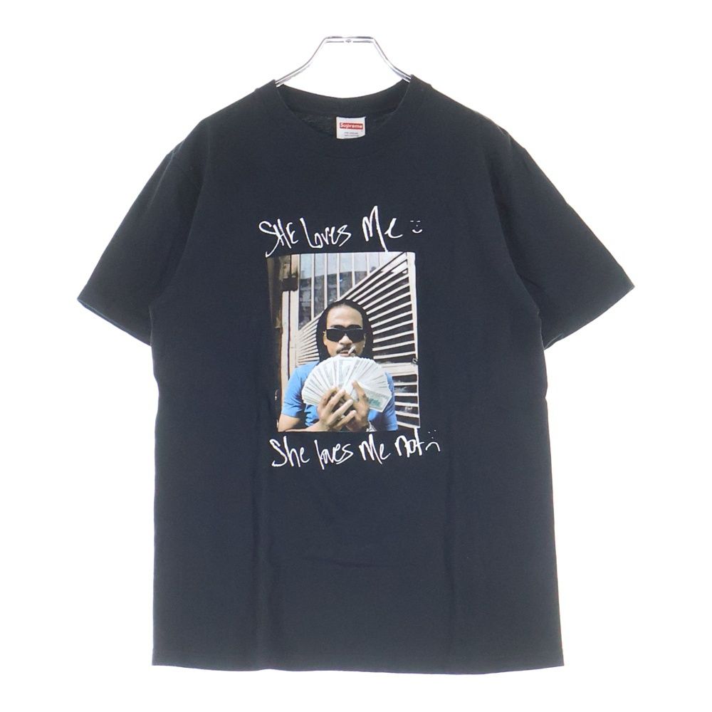 SUPREME シュプリーム 25 SS Max B Tee マックスB フォトプリント クルーネック半袖Tシャツ カットソー ブラック