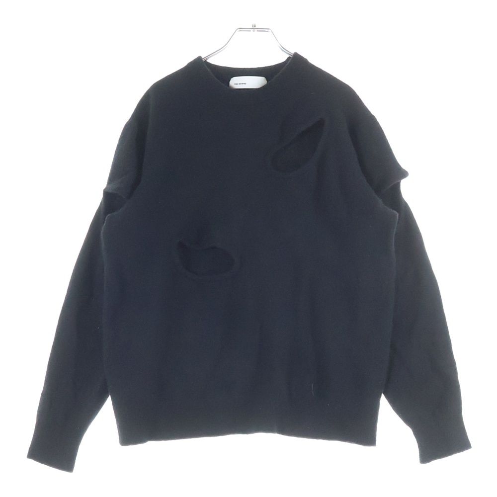 TOGA トーガ Hole knit pullover ホール ニット プルオーバー ブラック TZ 32-XN 901
