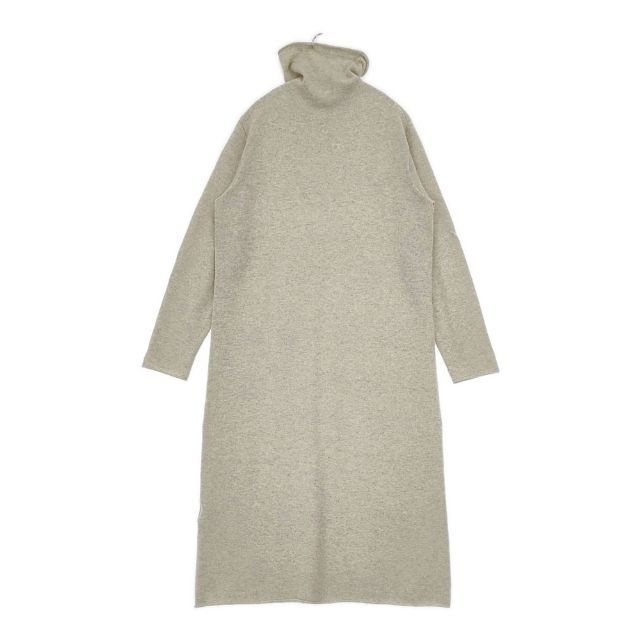 evam eva カシミヤハイネックニットワンピース ワンピース グレー レディース エヴァムエヴァ 5-1228 T∞