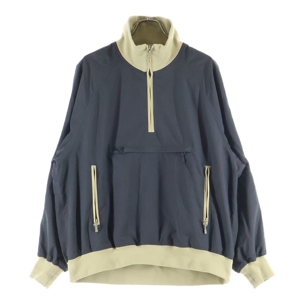 DAIWA PIER 39 ダイワ ピアサーティナイン TECH HALFZIP STAND JACKET テック ハーフジップ スタンドジャケット ベージュ|ブラック BJ-31024