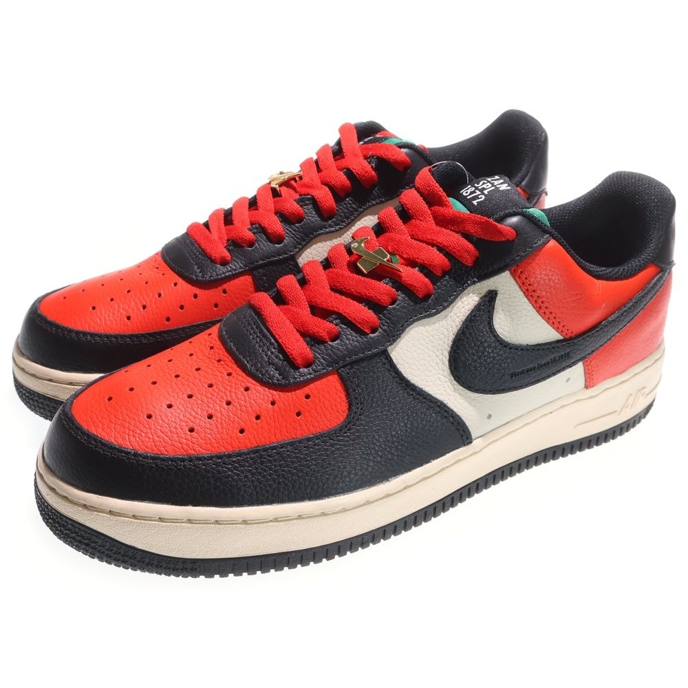NIKE ナイキ BY YOU AIR FORCE 1 DJ 7015-991 エアフォースワン ローカットスニーカー レッド|ブラック US 11|29.0 cm