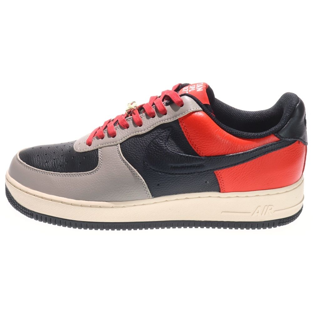 NIKE ナイキ BY YOU AIR FORCE 1 DJ 7015-991 エアフォースワン ローカットスニーカー ブラック|レッド US 11|29.0 cm