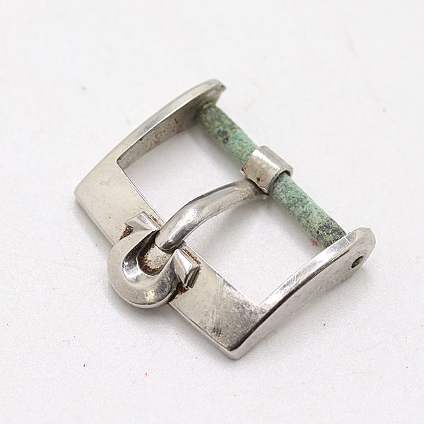 オメガ 純正尾錠 16mm用 シルバーカラー メンズ/レディース 腕時計用