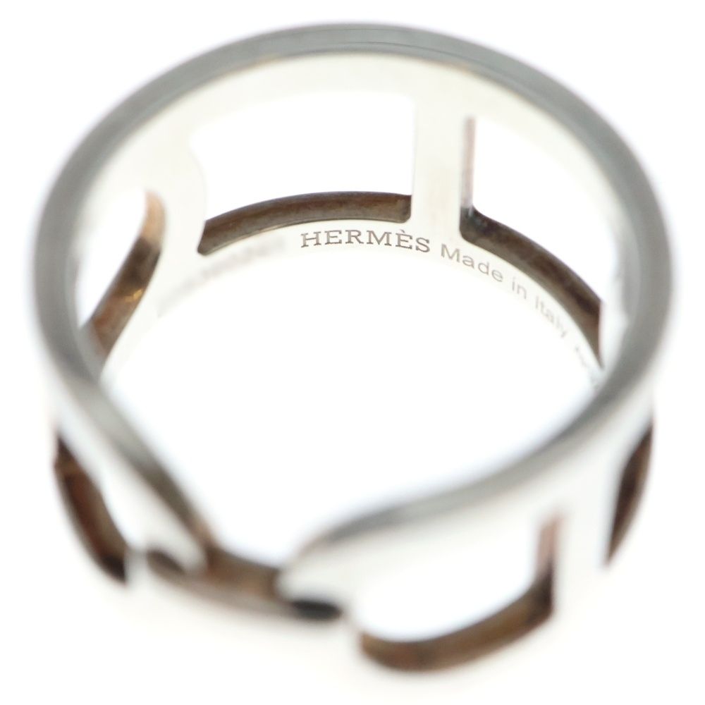HERMES (エルメス) エヴァーシェーヌダンクル リング シルバー サイズ