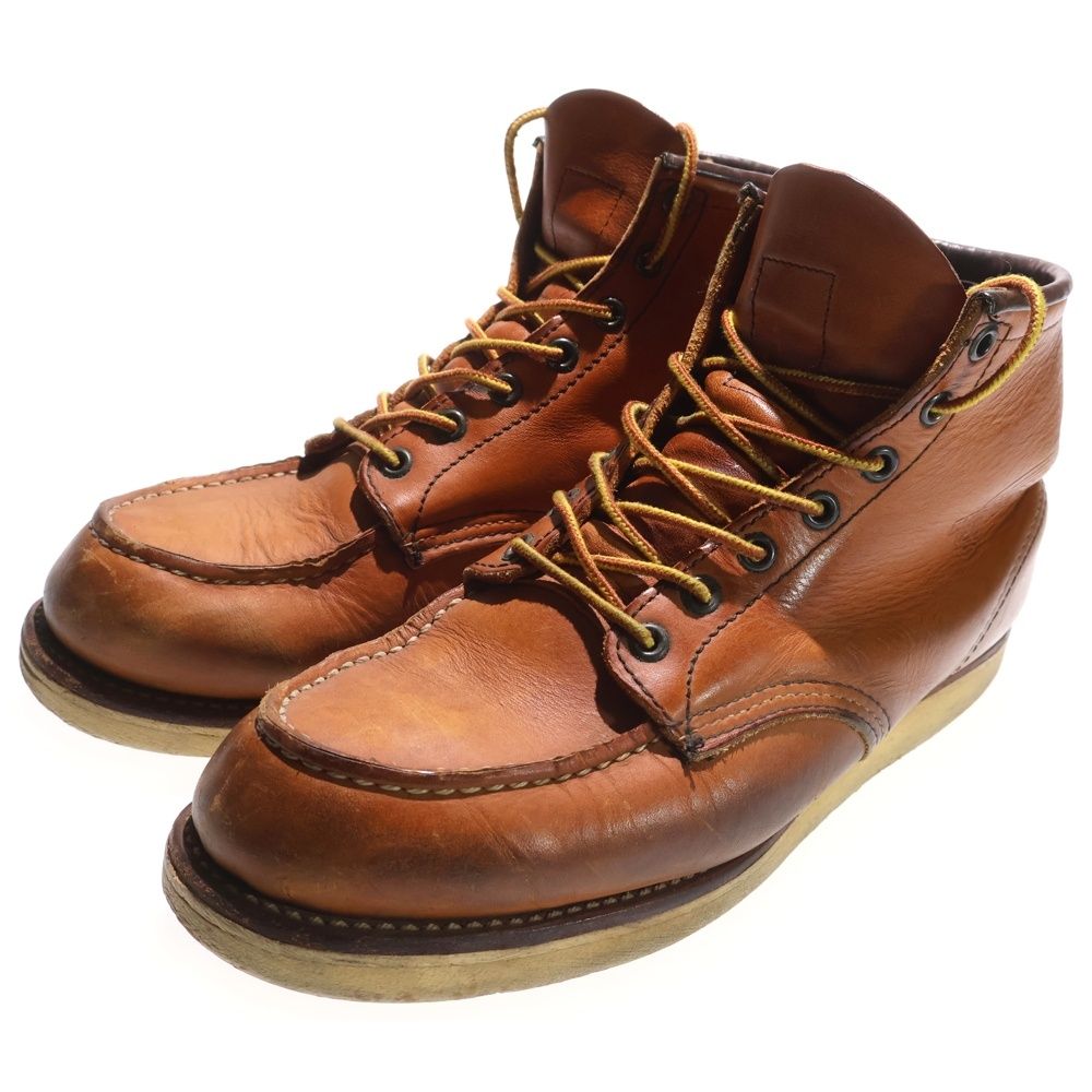 RED WING レッド ウイング 375 6-INCH CLASSIC MOC 6インチクラシックモック レザーハイカットブーツ ブラウン