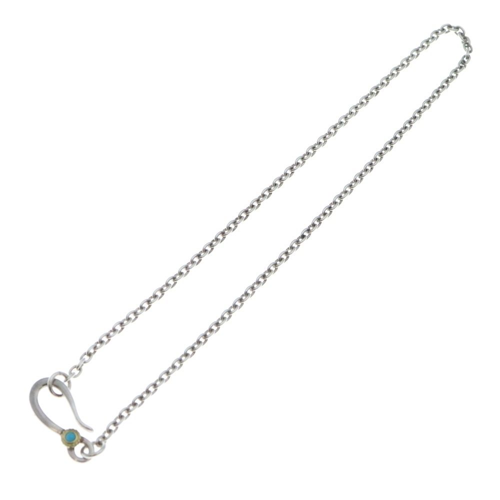 TADY & KING (タディアンドキング) OLDフックSV金縄ターコイズ 細丸