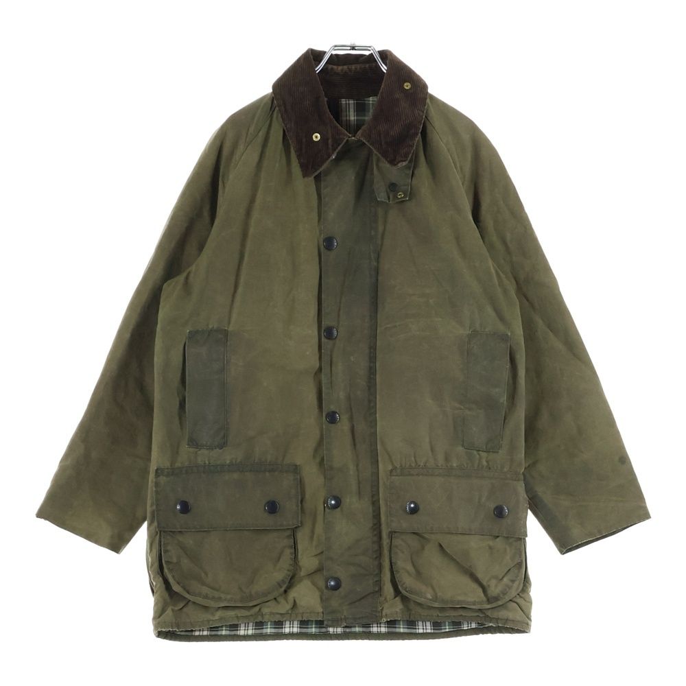 Barbour バブアー 80S VINTAGE BEAUFORT UK製 ビューフォート 3ワラントタグ オイルドコットンジャケット カーキ Barbour (バブアー) 80S VINTAGE BEAUFORT UK製 ビューフォート 3