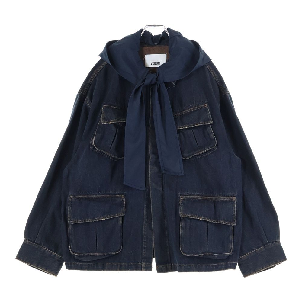 VEQUM ベクム BOXY DENIM BZ ボクシーデニムジャケット インディゴ