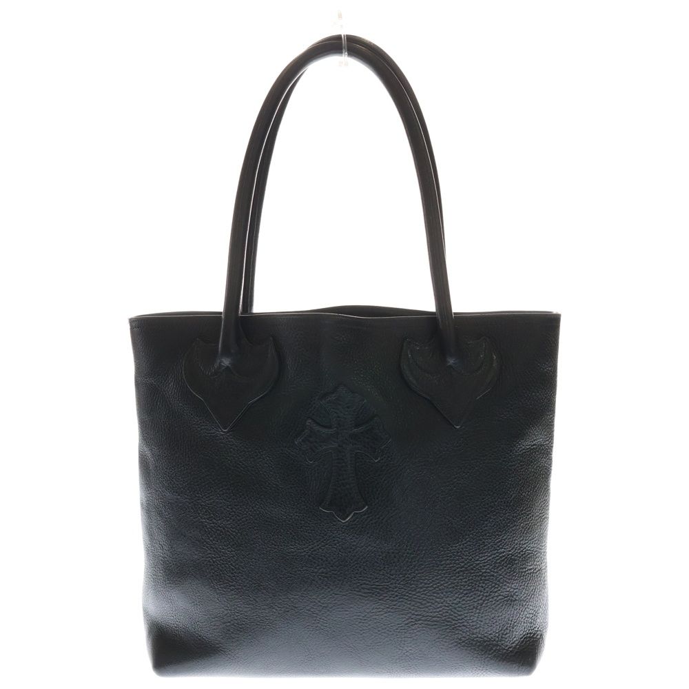 CHROME HEARTS (クロムハーツ) FS TOTE FSトート クロスパッチ レザー