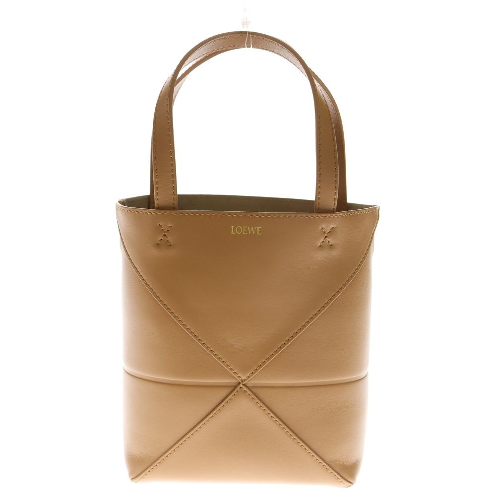 LOEWE ロエベ パズル フォルド トート ミニ ショルダーバッグ ブラウン