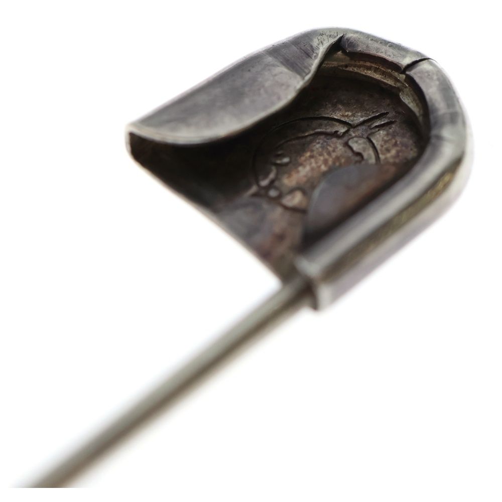 wing rockセーフティピン　シルバー WING ROCK (ウィングロック) 全銀 セーフティピン ネックレストップ