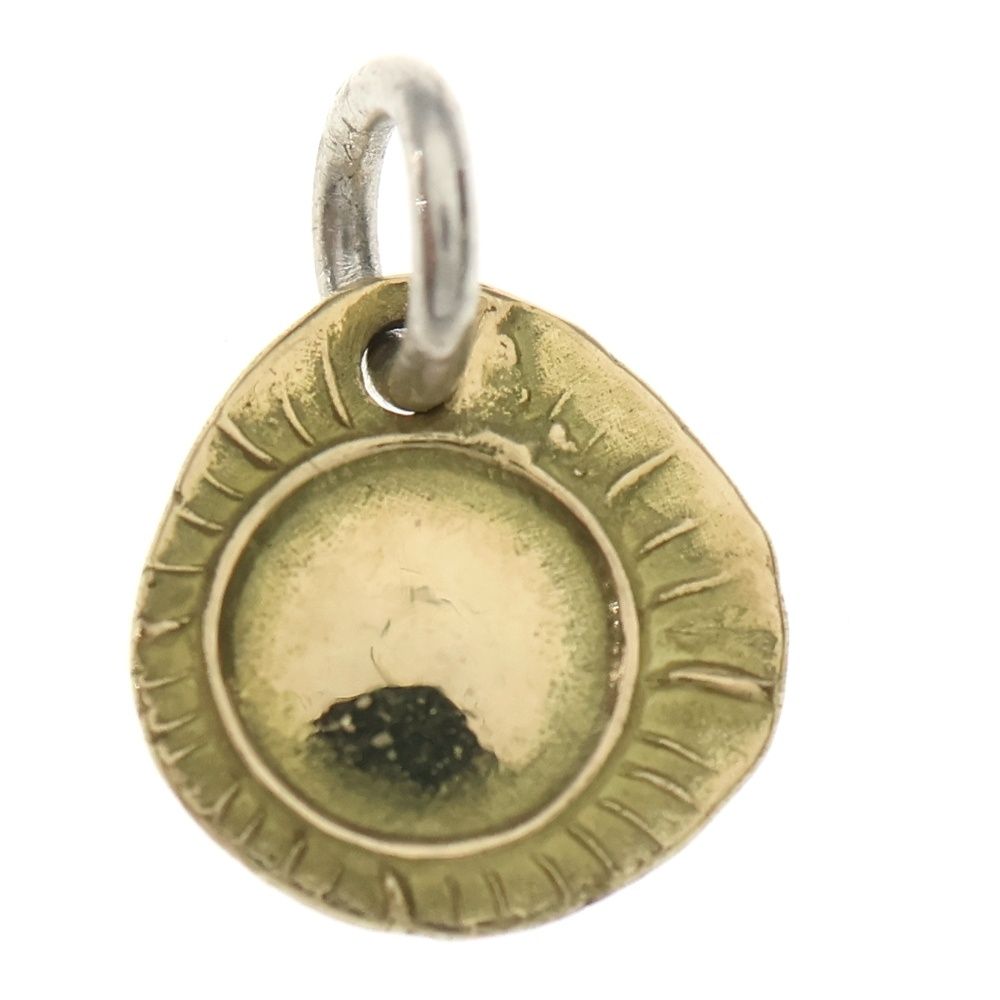 STUDIO T-Y スタジオティーアンドワイ K 18 太陽ミニトップ ゴールド