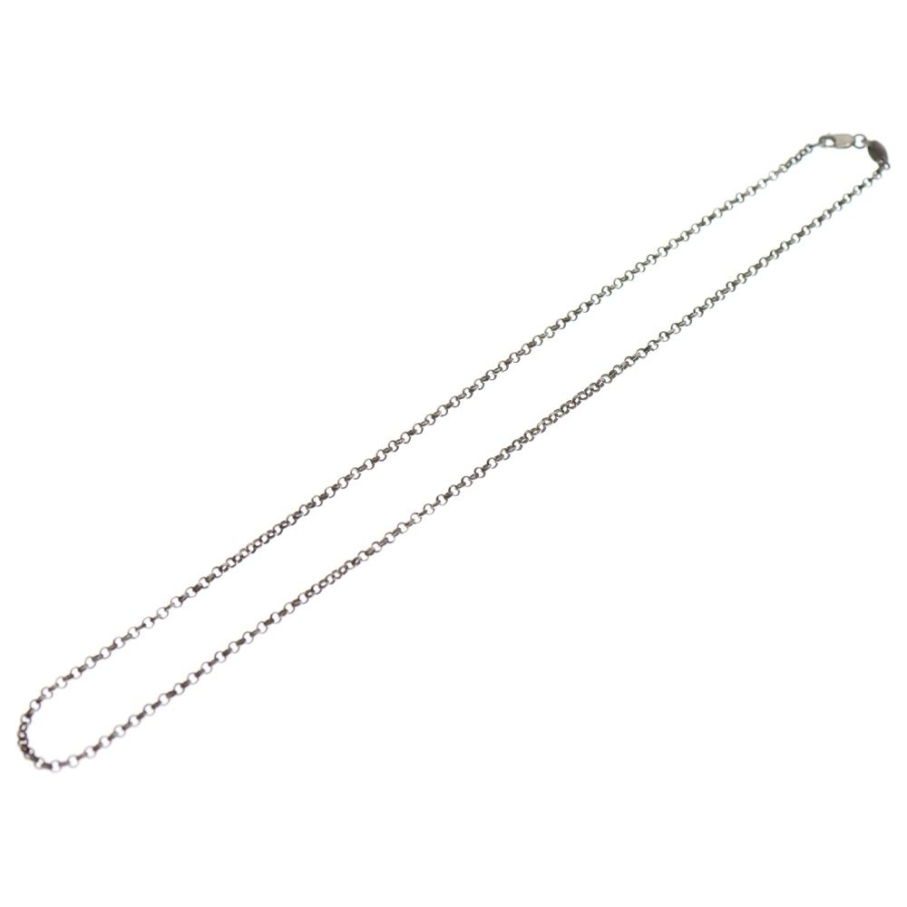 CHROME HEARTS クロムハーツ R 16 ロールチェーンネックレス 18 inch シルバー BCA 082
