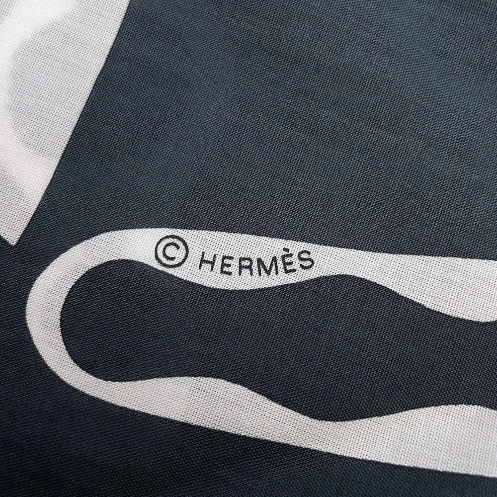 エルメス スカーフ ロザンジュ 宮廷の馬具 コットン HERMES 2025秋冬