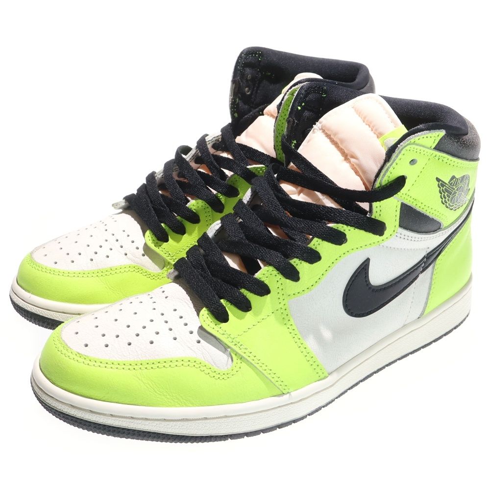 NIKE ナイキ AIR JORDAN 1 HIGH OG VOLT 555088-702 エアジョーダン1 ボルト ハイカットスニーカー US 10|28.0 cm イエロー