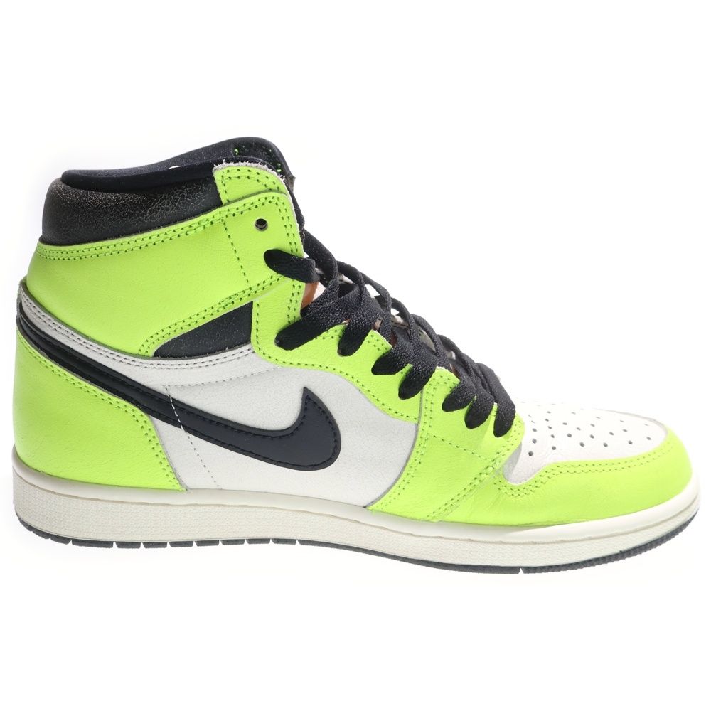  NIKE ナイキ AIR JORDAN 1 HIGH OG VOLT 555088-702 エアジョーダン1 ボルト ハイカットスニーカー US 10|28.0 cm イエロー スニーカー 靴