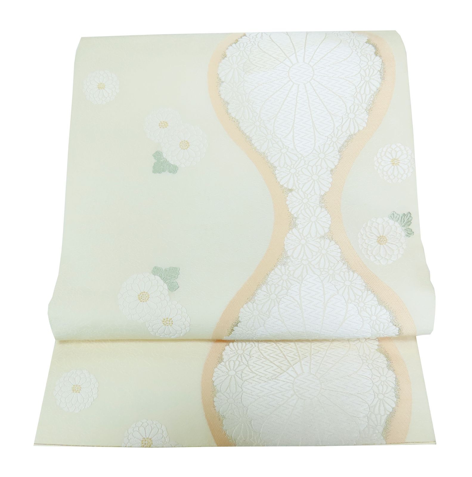 唐織 袋帯 六通柄 445 cm ♥ 仕立て上 b 3614 eryas