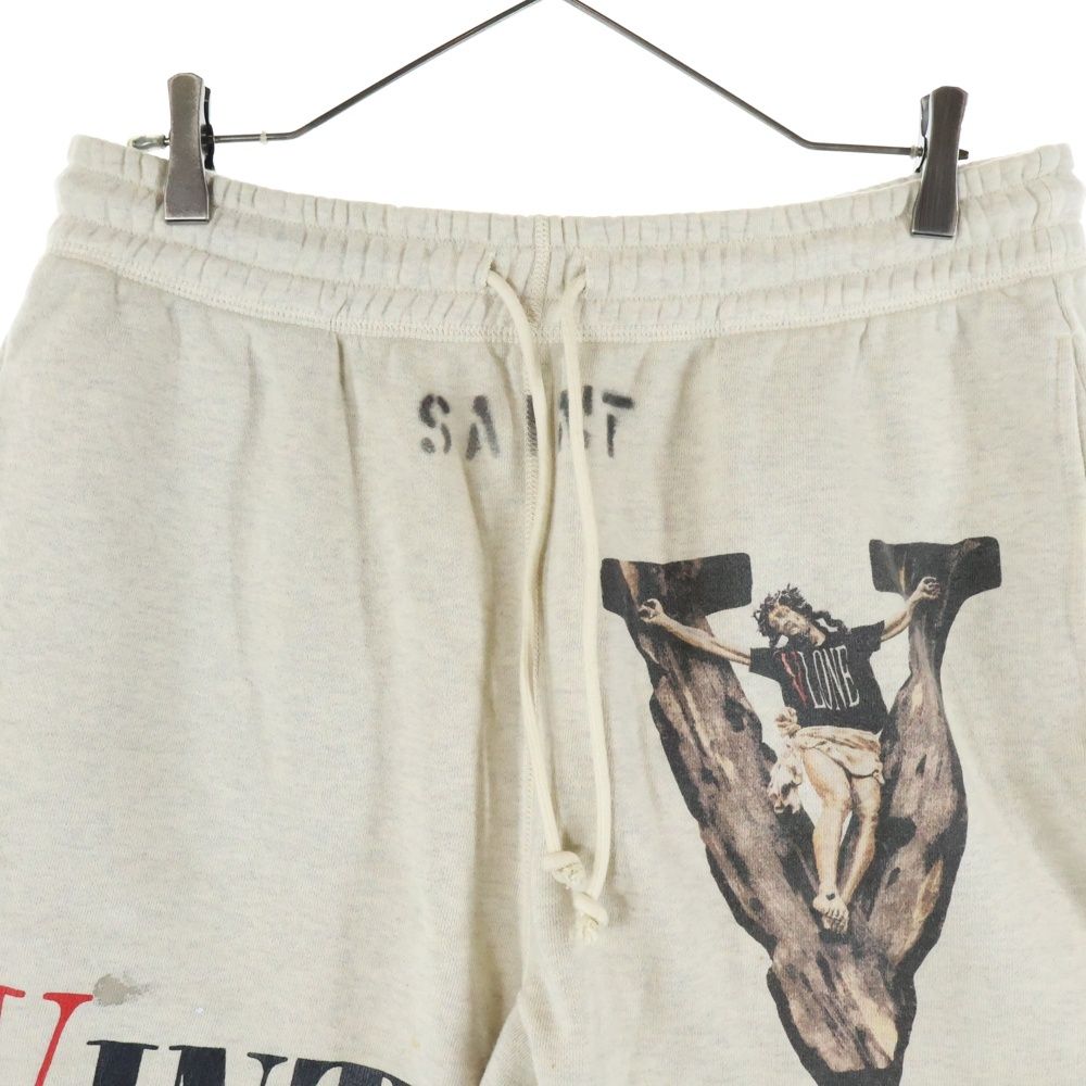 SAINT MICHAEL (セントマイケル) 22S ×VLONE SWEAT SHORT PANT