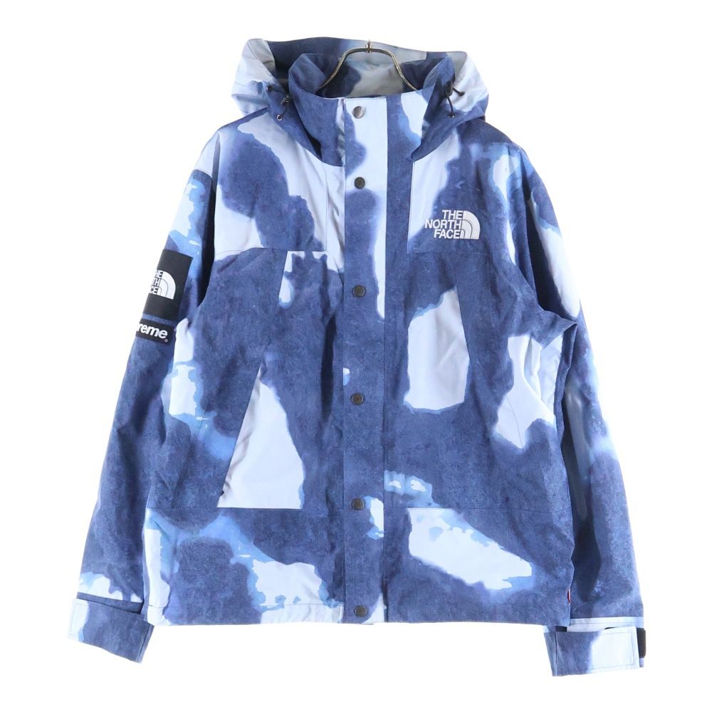 SUPREME (シュプリーム) 21AW ×THE NORTH FACE Bleached Denim Print
