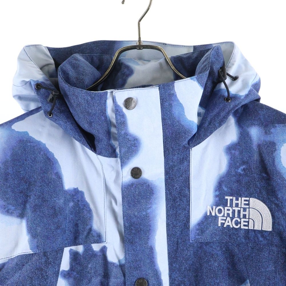 SUPREME (シュプリーム) 21AW ×THE NORTH FACE Bleached Denim Print