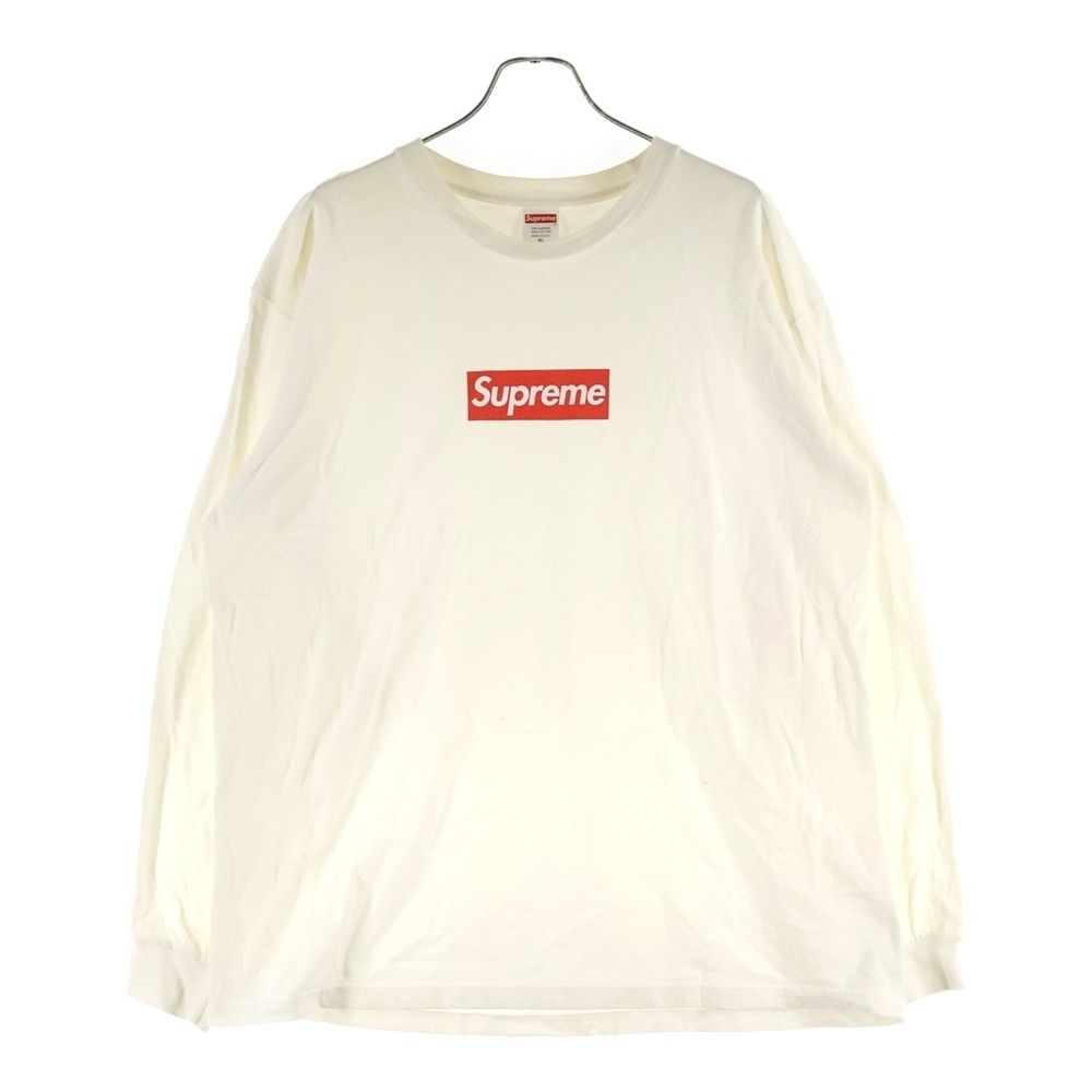 SUPREME シュプリーム 20 AW Box Logo Tee ボックスロゴ 長袖Tシャツ カットソー ホワイト