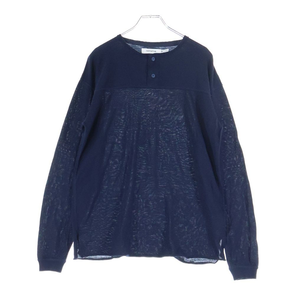 nonnative (ノンネイティブ) HUNTER HENLEY NECK L/S TEE WOOL JERSEY