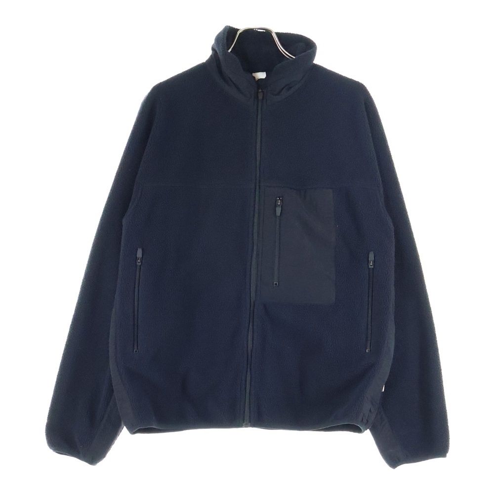 OVY オヴィー Boa Fleece Nylon Combination Zip Blouson ボアフリース ナイロン コンビネーションジップブルゾン ジャケット ブラック