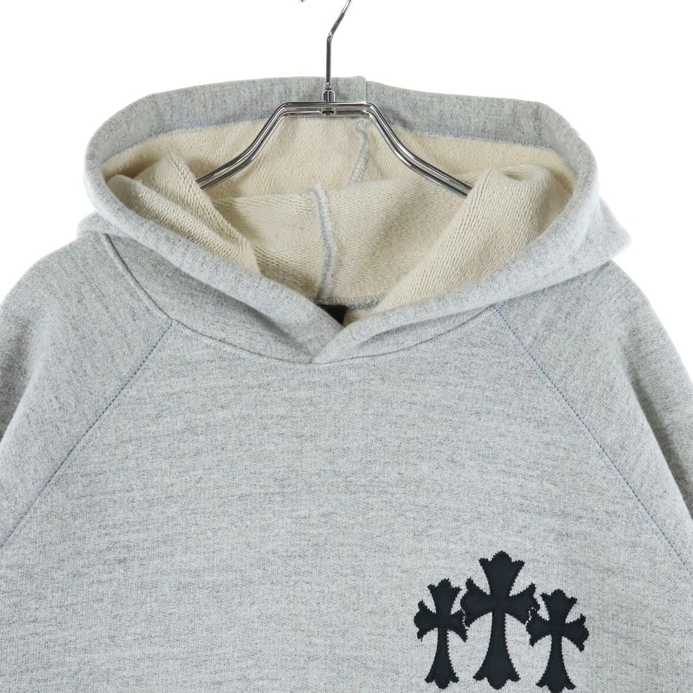 CHROME HEARTS (クロムハーツ) Y NOT CH LOGO CEMETERY CROSS HOODIE