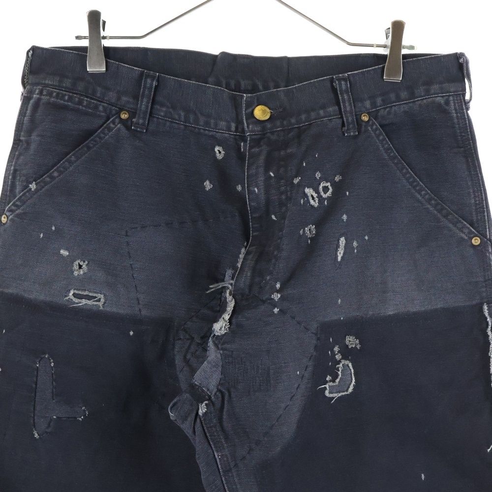 SAINT MICHAEL (セントマイケル) 24AW DENIM DOUBLE KNEE ダメージ加工