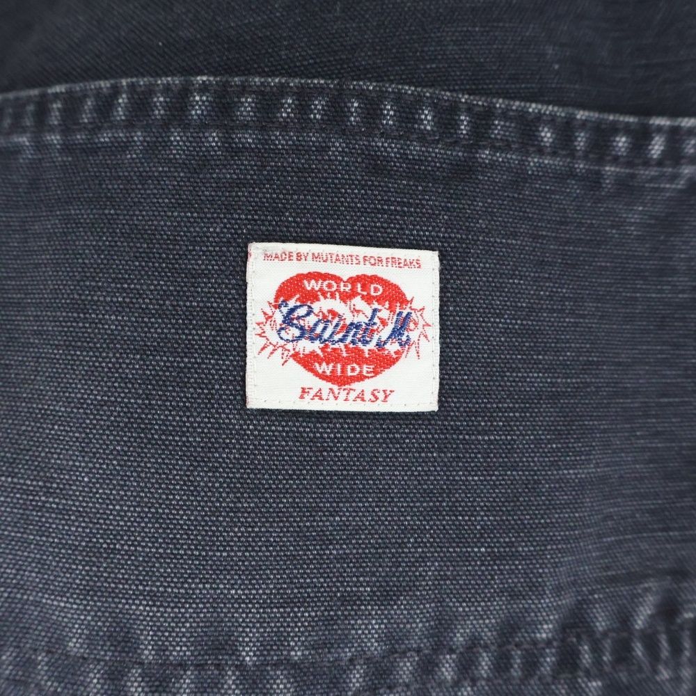 SAINT MICHAEL (セントマイケル) 24AW DENIM DOUBLE KNEE ダメージ加工