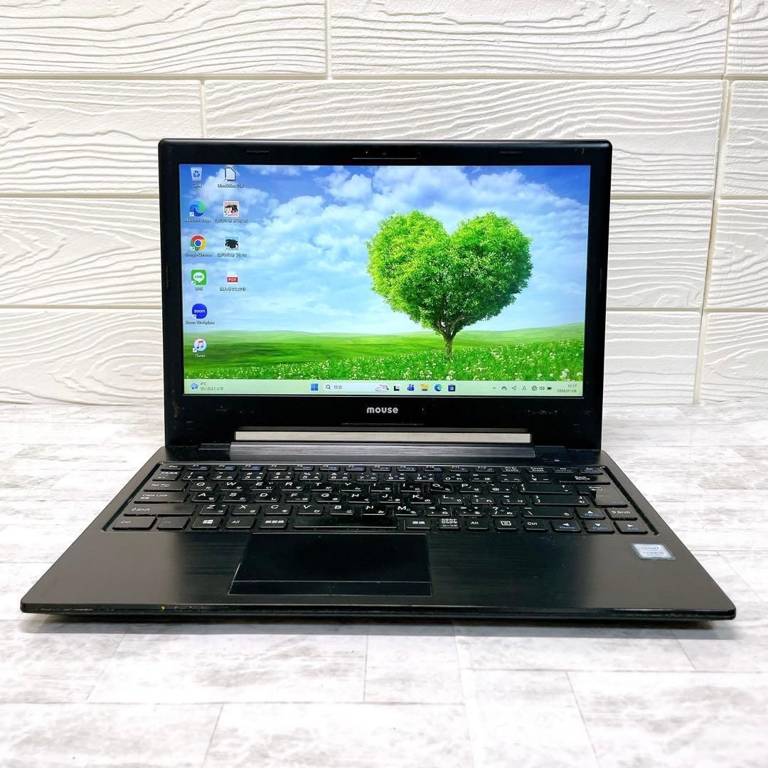 超 mouse 第8世代i 5 16 GB Win 11 ノートパソコン Webカメラ 薄型 高性能