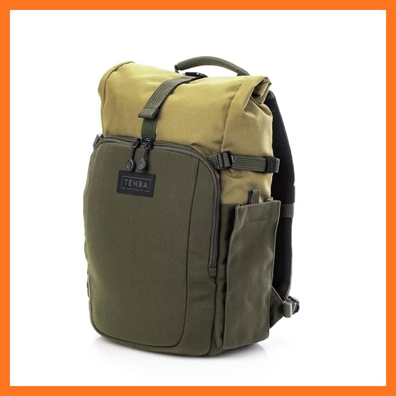 TENBA カメラバッグ カメラリュック Fulton v 2 Backpack テンバ フルトン バックパック 10 L Tan|Olive タン|オリーブ 637-731
