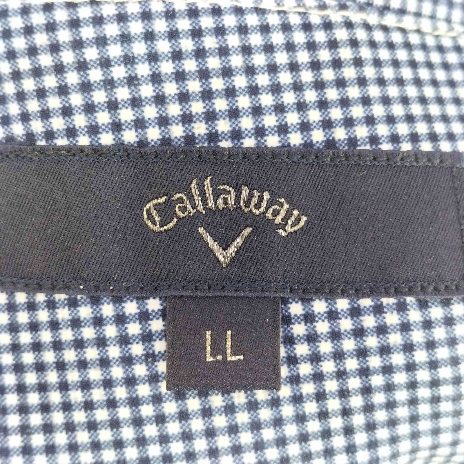 キャロウェイ Callaway ギンガムチェック テーラードジャケット メンズ