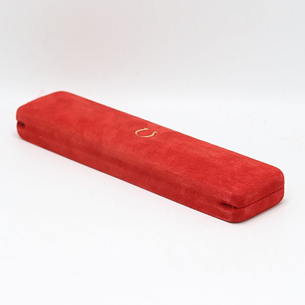 良品 箱付 オメガ 空箱 レッドカラー 腕時計用 メンズ/レディース