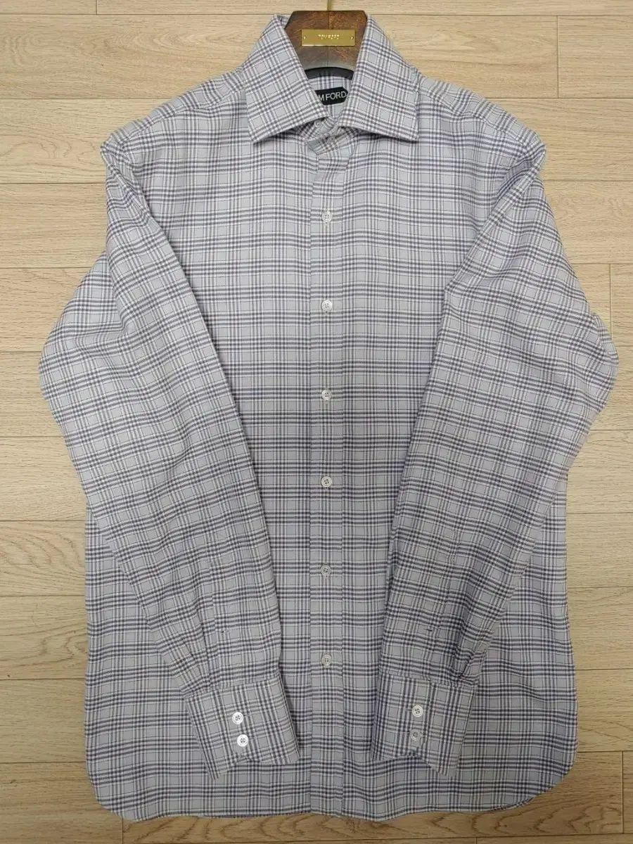 トムフォード グレンチェック シャツ