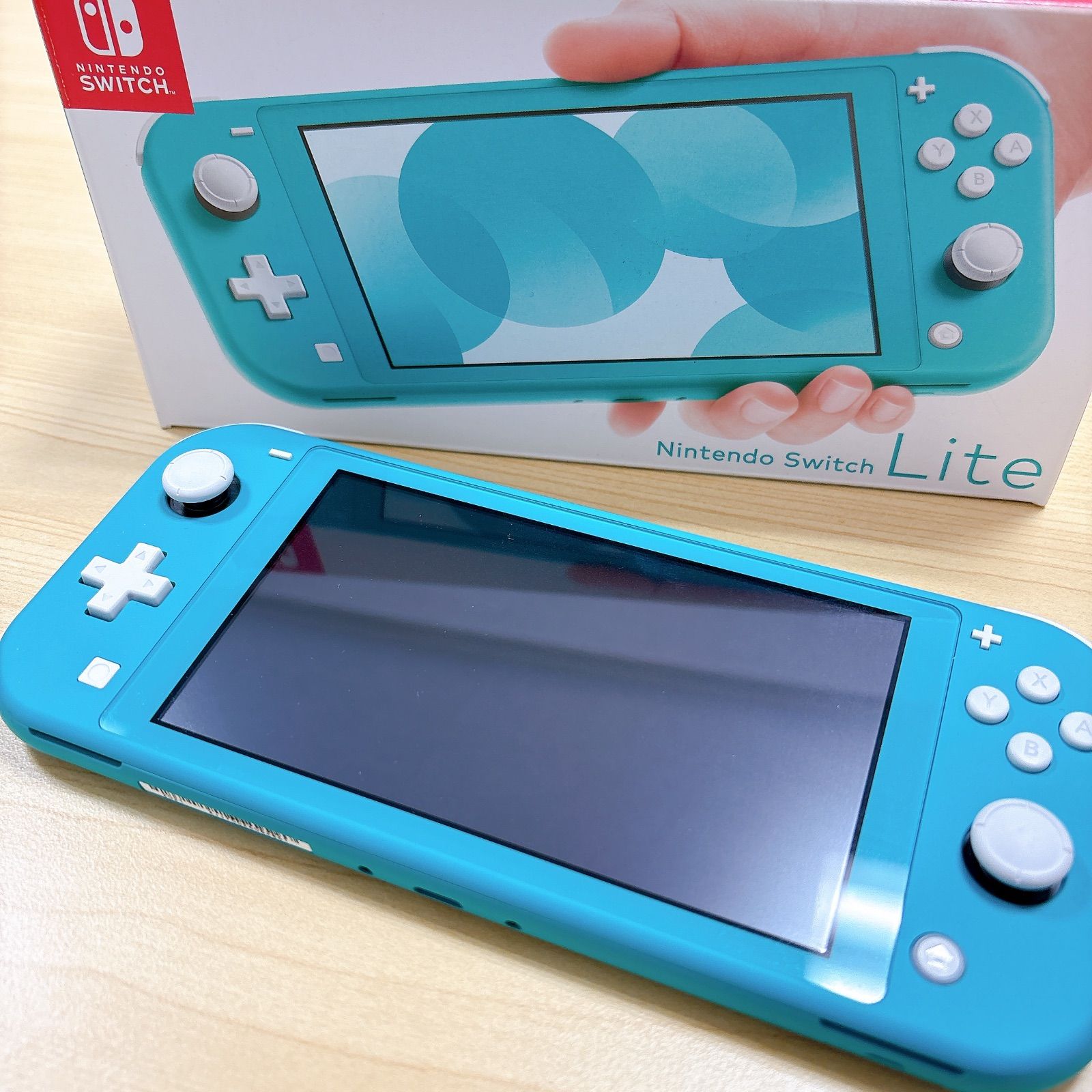 Nintendo Switch Lite ターコイズ 本体 外箱のみ スイッチライト
