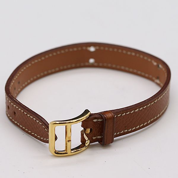 エルメス ベルト ケリーウォッチ レザー ブラウンカラー エプソン 〇R刻印 レディース腕時計 0055000 12 JWT IKE