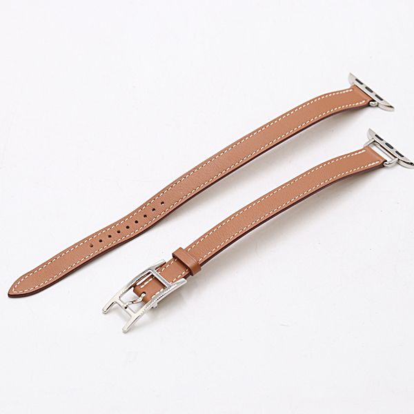【新品•本革•未使用】エルメス　アップルワォッチ　女性用レット 新品•本革•未使用】エルメス アップルワォッチ 女性用レット 完全版
