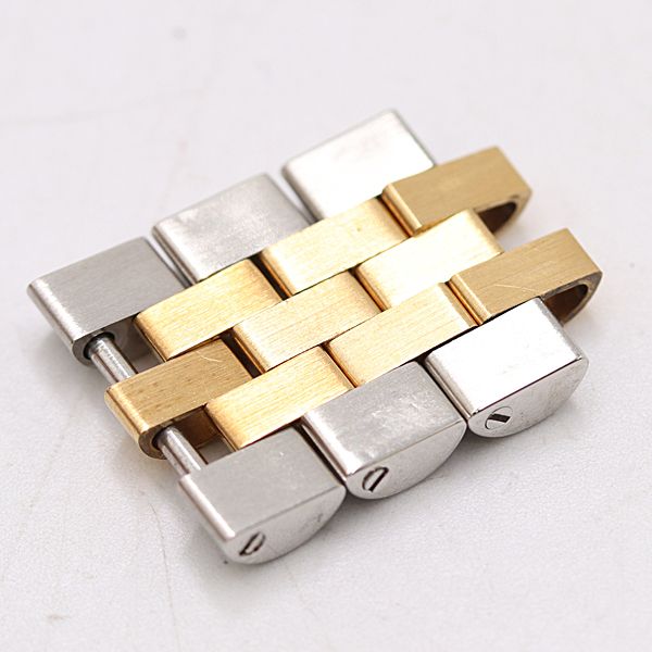 良品 ロレックス デイトジャスト 16233 YG×SS 純正コマ 3コマ シルバー