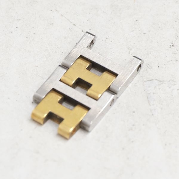 HERMES エルメス クリッパー コマ 12mm 2個セット ベルト コンビ ネジ