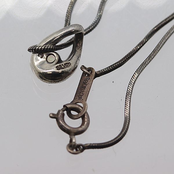 2T24　黒パール　ペンダントトップ　750刻印 2T24黒パールペンダントトップ750刻印