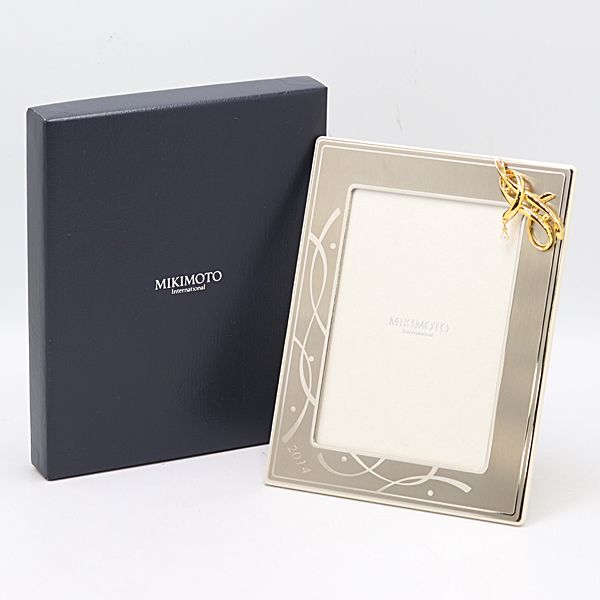 箱付 美品 ミキモト フォトフレーム インテリア小物 2000000 NSK KMT