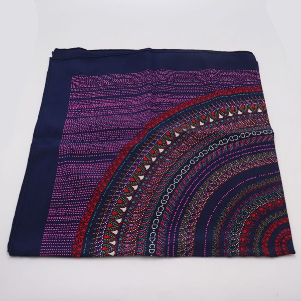 クリスチャンディオール 大判シルクスカーフ ネイビー|レッドカラー アパレル ファッション 2000000 NSK KMT