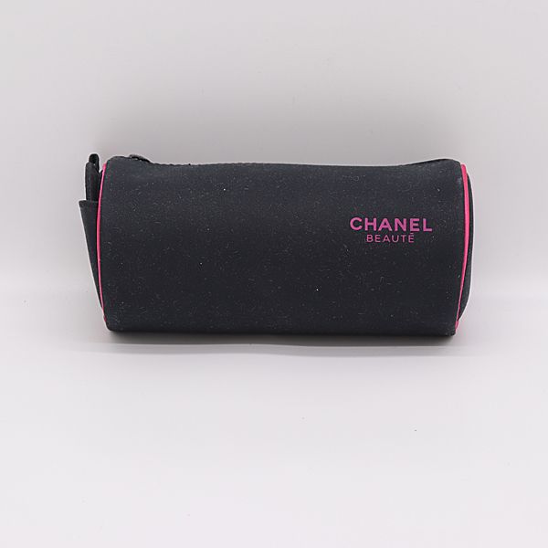 シャネル ビューティ ノベルティ コスメティック ポーチ ブラック