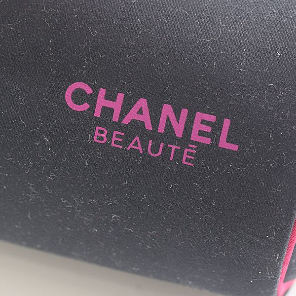 シャネル ビューティ ノベルティ コスメティック ポーチ ブラック
