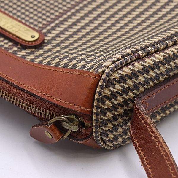 ポロラルフローレン 千鳥格子柄 クロスボディバッグ ファッション小物