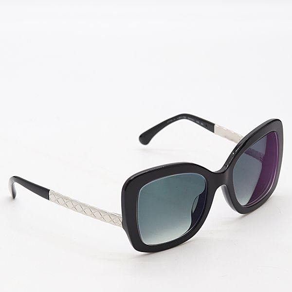 ケース付 良品 シャネル ココマーク サングラス 5370-A 54□21